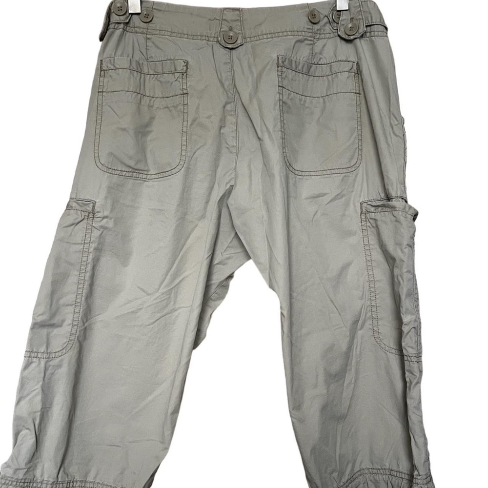 Olive tan Calvin Klein Jeans cargo capris - Picture 2 of 3